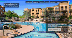 Desktop Screenshot of desertparksvista.com